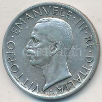 Olaszország 1929R 5L Ag "III. Viktor Emanuel" T:2,2- kis ph.
Italy 1929R 5 Lire Ag "...
