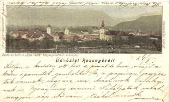 Rozsnyó, Rosnava; látkép / panorama view (EK)