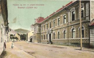 Rozsnyó, Rosnava; Tiszaker. ág. hitv. ev. Polgári leányiskola, kiadja Falyi Jenő / girl's school (EB)