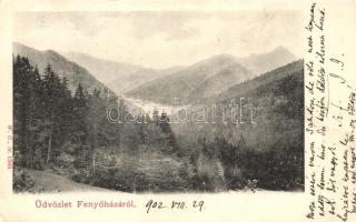 Fenyőháza, Lubochna; völgy / valley (EK)