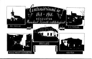 1948 Monok, Centenáriumi év, Kossuth Lajos szülőháza, belső, kastély