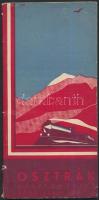 1932 Osztrák kedvezményes körutazási jegyek, Pogány Pál szerkesztésében, képekkel, tárképekkel illusztrált