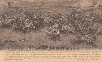 Panorama de la Bataille de Waterloo / Waterloo-i csata képeslapfüzete 12 lappal / Battle of Waterloo...