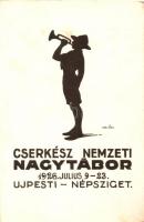 1926 Cserkész Nemzeti Nagytábor, Újpest-Népsziget / Hungarian National Scout Camp s: Velősy Béla