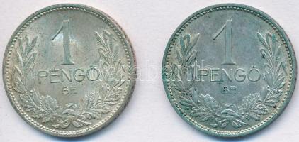 1938-1939. 1P Ag (2x) T:2