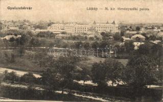 Gyulafehérvár, Alba Iulia; M. kir. törvényszéki palota / court (Rb)