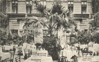 Budapest V. Vadászkürt szálloda, kert (Rb)