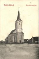 Kürt, Kürth, Strekov; Római Katolikus templom / church