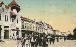 Sátoraljaújhely, Wekerle tér, Lukács H. és Kornstein Ignácz üzlete (Rb)