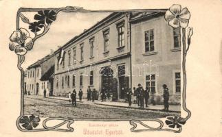Eger, Széchenyi utca, Art Nouveau (EB)