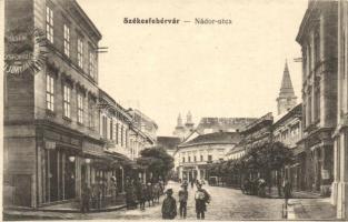 Székesfehérvár, Nádor utca, Závodnik Sándor üzlete, Adriai biztosító