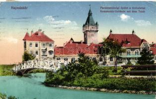 Hajmáskér, Parancsnoksági épület, tó (EK)