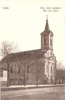 India, Indija; Római katolikus templom / Roman Catholic church (ragasztónyom / gluemark)