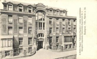 Budapest VIII. Királyi Magyar Tudományegyetem I. számú szemklinikája; Mária utca 39.