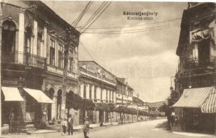 Sátoraljaújhely, Korona utca, Klein és Tomka férfi és női ruha üzlete (fa)