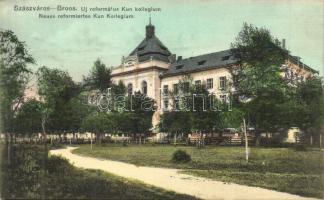 Szászváros, Broos, Orastie; Új református Kun kollégium / dormitery school