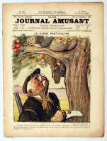 1901 Journal Amusant, journal humoristique - francia nyelvű vicclap, színes illusztrációkkal, 16p / French humor magazine