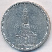 Német 3. Birodalom 1935A 5M Ag "Garnisonkirche" T:2,2- kis ph.
German Third Reich 1935A 5...