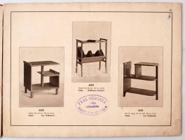 1930 Moderne Kleinmöbel, Nachtrag, képekkel illusztrált bútorkatalógus, 77p / catalogue