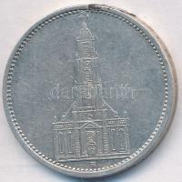 Német 3. Birodalom 1935A 5M Ag "Garnisonkirche" T:2,2-
German Third Reich 1935A 5 Marks A...