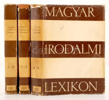 Magyar Irodalmi Lexikon. Főszerk.: Benedek Marcell. Bp., 1963, Akadémiai Kiadó. Kicsit kopott vászonkötésben, egyébként jó állapotban.