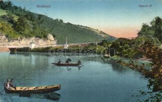 Miskolc, Hámori tó, csónak (Rb)