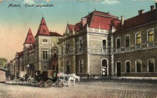 Miskolc, Tiszai pályaudvar, lovaskocsi (Rb)