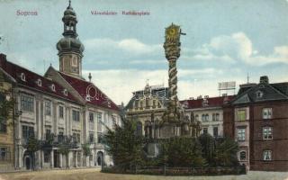 Sopron, Városháztér, kiadja Piri Dániel (EK)