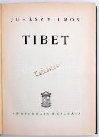 Juhász Vilmos: Tibet. Bp., Athenaeum. Egészvászon kötés, képekkel illusztrált, jó állapotban