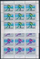 Winter Olympics mini sheet set, Téli olimpia kisívsor