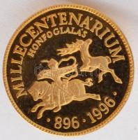 "Millecentenárium 896-1996" feliratú gomb tétel + néhány egyéb gomb, összesen 11 db