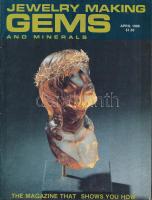 1986 ápr. és márc. Gems, amerikai drágakő és ékszer magazin, pp.:69, 28x21cm