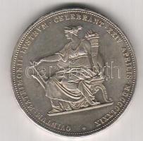 Ausztria 1879. 2G Ag "Ezüstlakodalom" T:1/2 kis ph