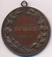 1936. "ÉLASZ - Északmagyarországi Labdarúgók Alszövetsége" Br díjérem füllel (40,5mm) T:2 ...