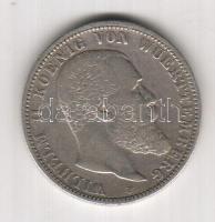 Német Birodalom/Császárság/Württemberg 1893. 2M Ag II Vilmos T:3/3+