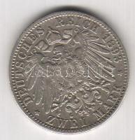 Német Birodalom/Császárság/Württemberg 1893. 2M Ag II Vilmos T:3/3+