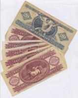 20db-os vegyes forint bankjegy tétel T:vegyes