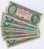 20db-os vegyes forint bankjegy tétel T:vegyes