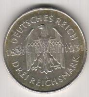 Német Birodalom/Weimari Köztársaság 1931. 3M Ag "von Stein" T:2 ph