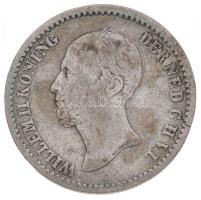 Hollandia 1848. 10c Ag "II. Vilmos" (1,35g) T:2-,3 Netherlands 1848. 10 Cents Ag "William II" (1,35g) C:VF,F