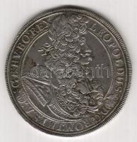 Ausztria/magyar verdejel 1699KB Thaler Ag I.Lipót T:3+