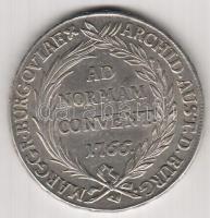 Ausztria/Burgau/Günzburg 1766. Convention Thaler Ag Maria Theresia T:2-