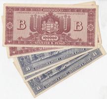 1946. 100.000BP (2x) + 100.000.000BP (3x) T:II,II-,III