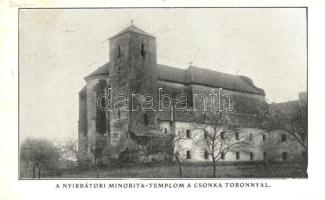 Nyírbátor, Minorita templom a Csonka toronnyal (EK)