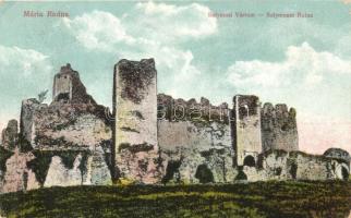 Máriaradna, Radna; Sólymosi várrom / castle ruins (Rb)