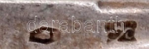 Ezüst (Ag.) kiskanalak (9db), jelzett, h:13-15 cm, nettó:187 g