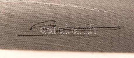 Olvashatatlan jelzéssel: Munka a rizsföldön, távol-keleti életkép, vegyes technika, vászon, 30,5×22 ...