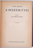 Sven hedin: A selyem útja. I-II. kötet. 61 képpel. A Magyar Földrajzi Társaság Könyvtára. Bp. é.n. F...