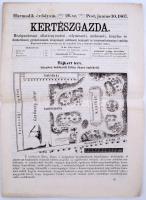 1867 Kertészgazda, mezőgazdasági ... szaklap. Szerk.: Girókuti P. Ferenc. 3. évf. 26. sz. Pest, Emich Gusztáv. Érdekes írásokkal, illusztrációkkal