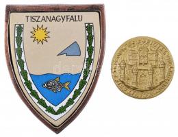 1973. "Milleniumi Regatta - Esztergom" Br emlékérem eredeti tokban (72mm) + ~1980. "T...